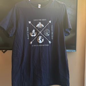 NWOT Earth day shirt